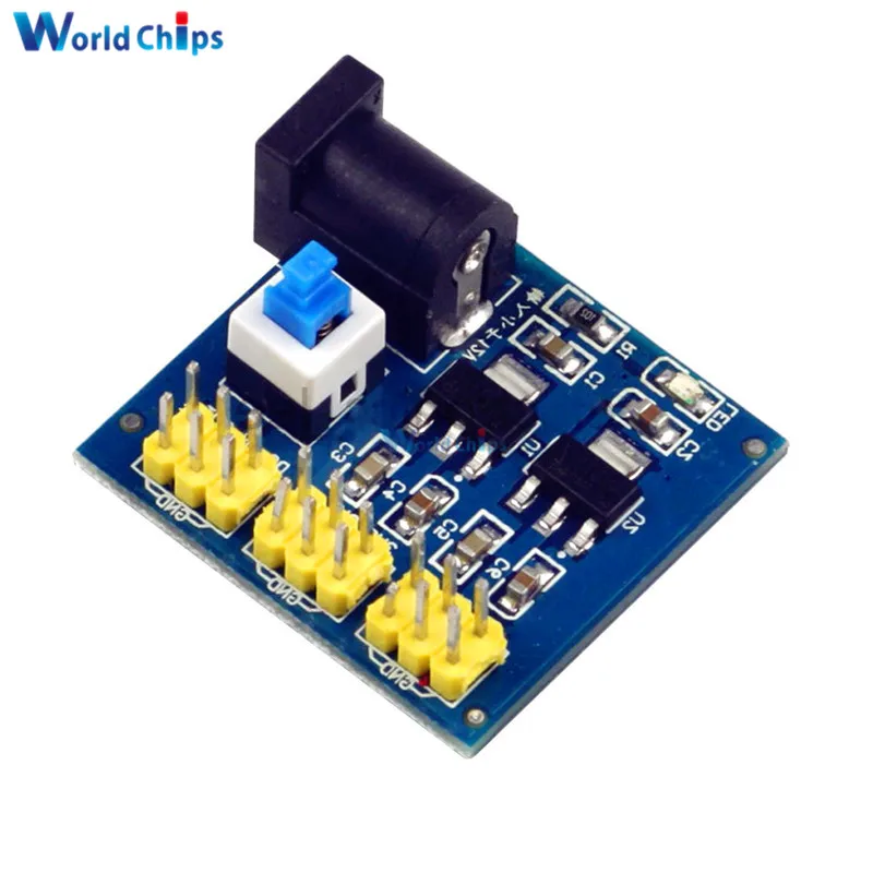 Diymore многоцелевой модуль питания для Arduino 3 В 5 12 преобразователь напряжения на