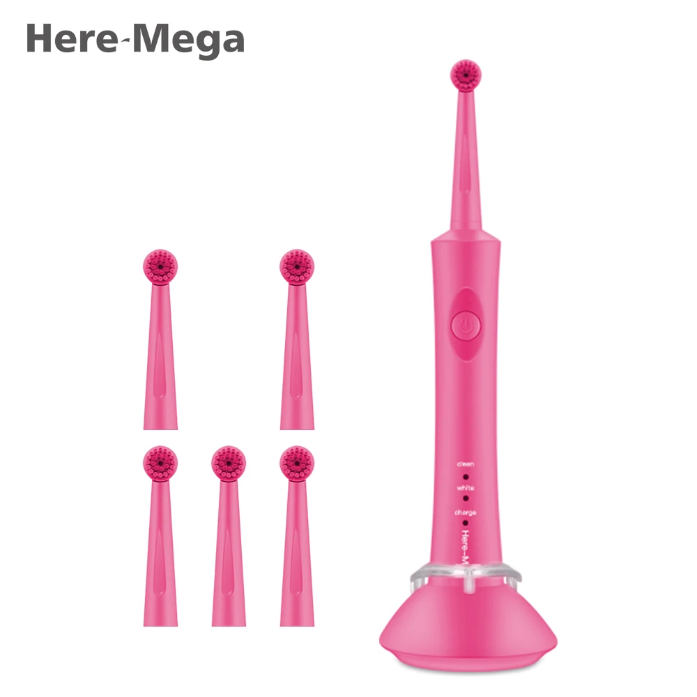 Электрическая зубная щетка поворотного типа с функцией сильной очистки