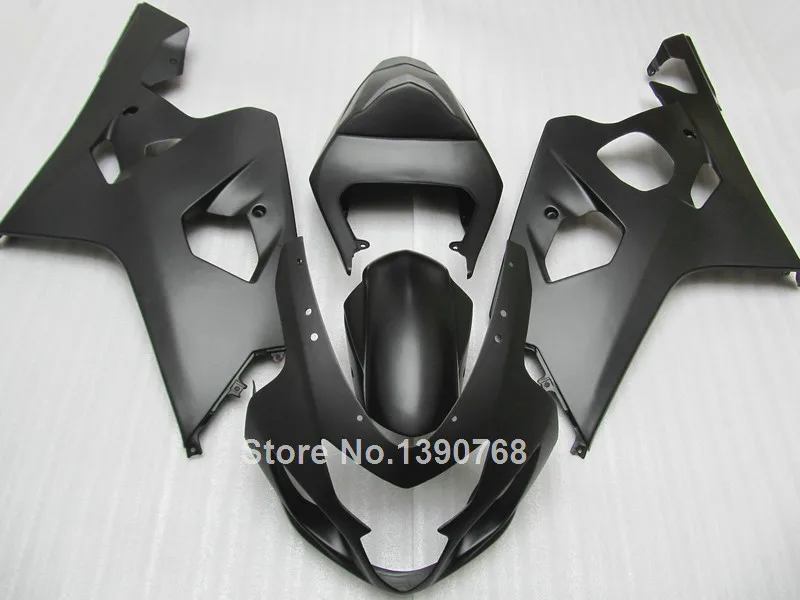 Запасные части для кузова Suzuki GSXR600/750 K5 2004 2005 матовый черный комплект обтекателей