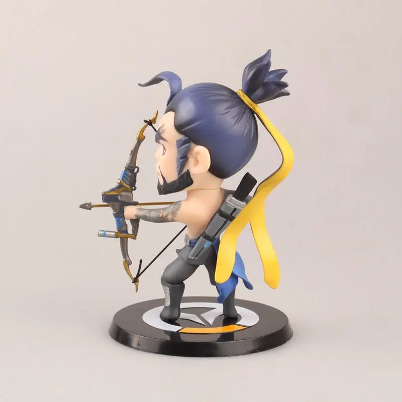 11 см мини Hanzo Soldier 76 Q Ver фигурка Heros Hochot игра японского аниме статуя ПВХ фанатов