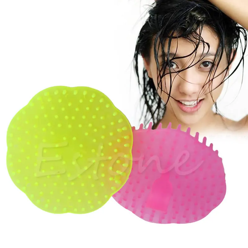 1 шт. шампунь для кожи головы душ тело мытье волос Массажер щетка расческа