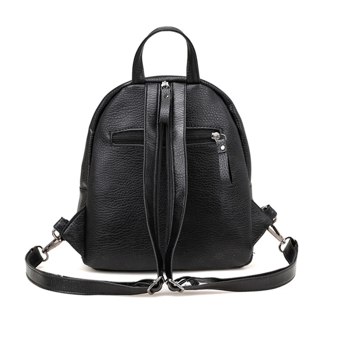 Emarald Vintage Backpacks For Adolescent Girls Pu Leather Women School Bags Backpack Female Chest Pack | Багаж и сумки