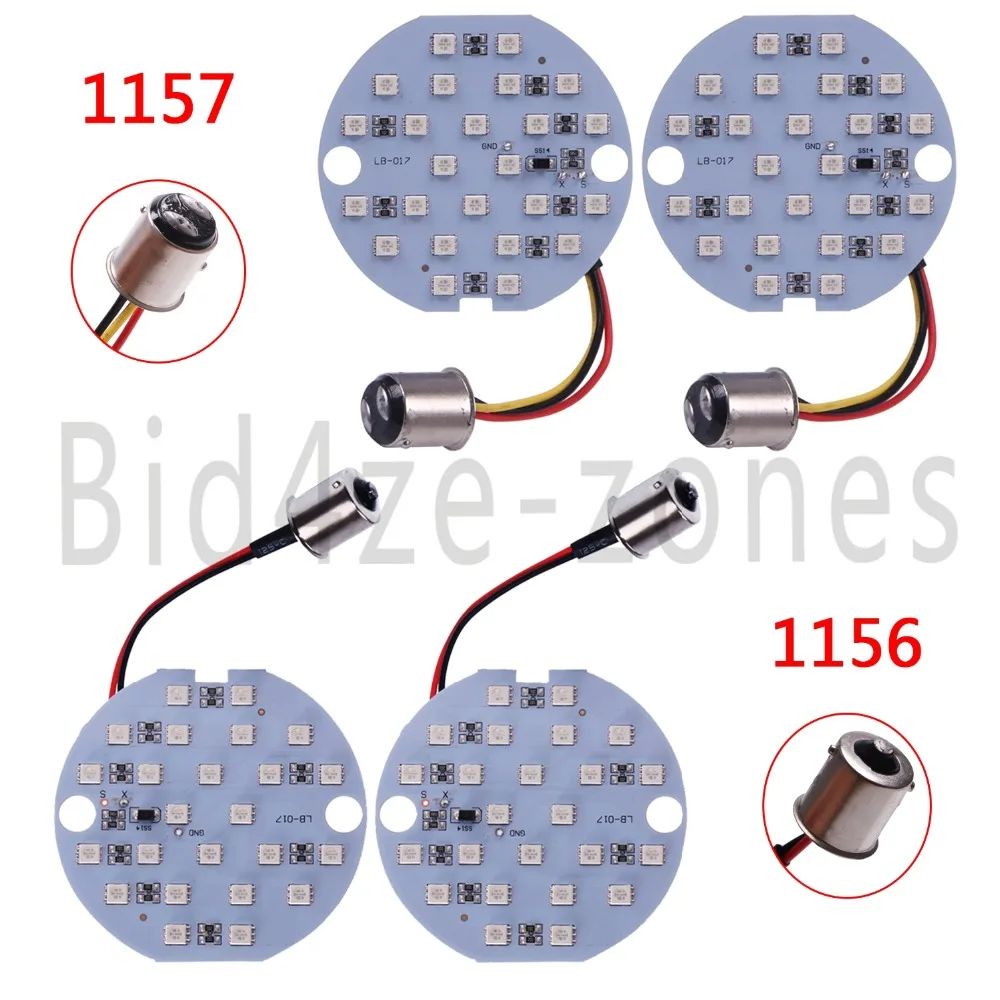 Новый Модернизированный Светодиодный индикатор поворота для мотоцикла 1157