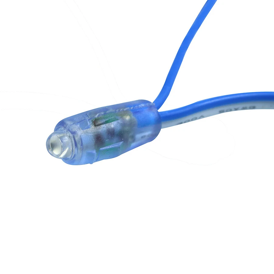50 шт./лот 9 мм светодиодный пиксельный Модуль светильник DC5V IP65 водонепроницаемый канал буквы светодиодные точки светильник для письма знак рекламы