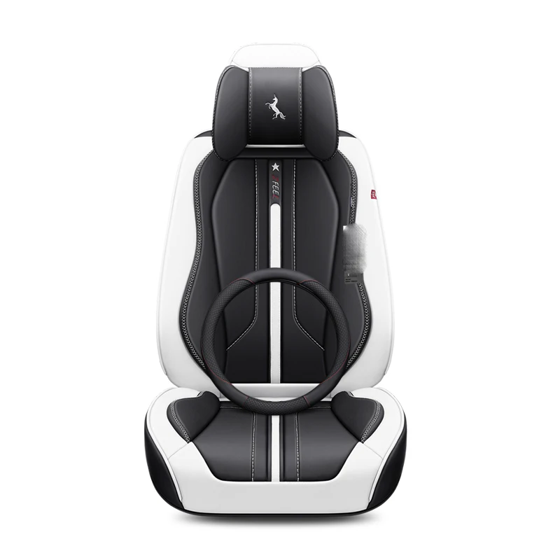 

For Acura ZDX MDX ILX TLX 3D 3D Full Surround Design Sports Cushion Black Red Orange Blue White Car Seat Cover For 5 Seats Cars