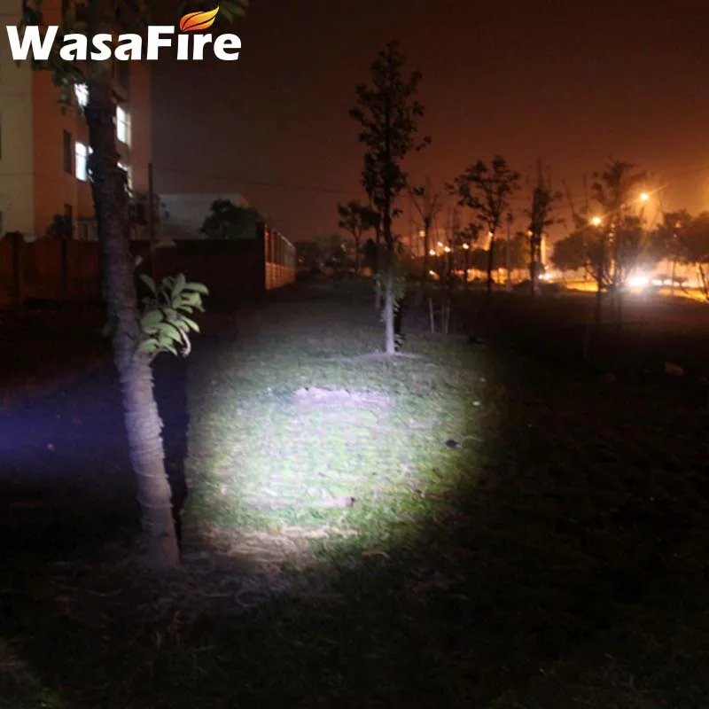 Wasafire портативный USB Перезаряжаемый фонарь XPE Q5 + COB светодиодный мини фонарик 2000