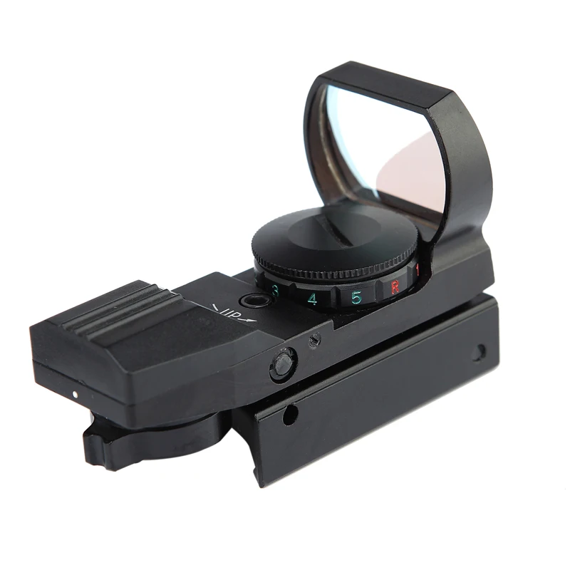 Высококачественный алюминиевый тактический Красный Зеленый точечный прицел с 4