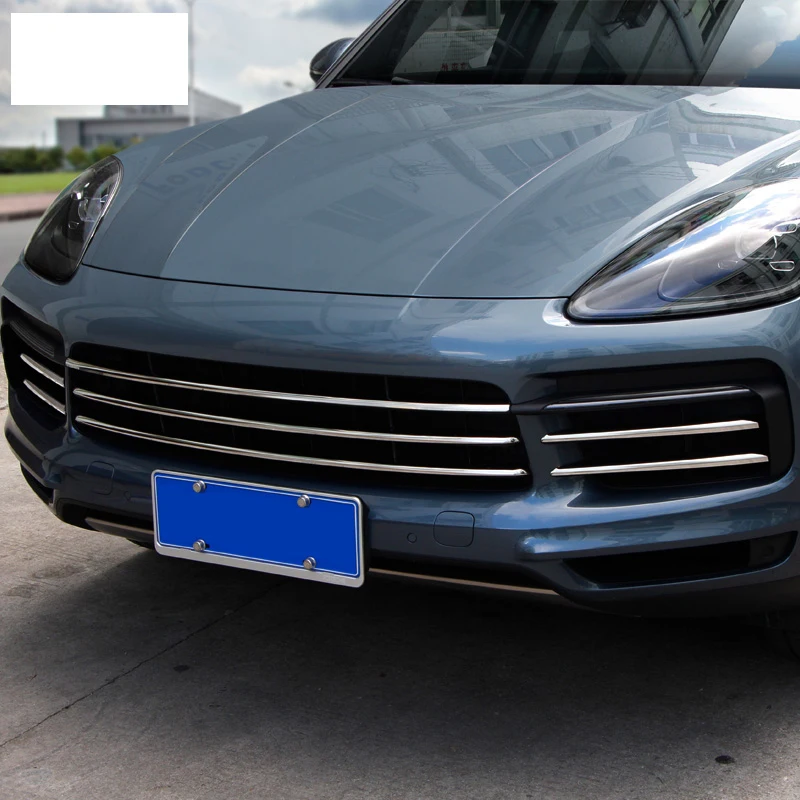 Lsrtw2017 передняя решетка из нержавеющей стали для автомобиля porsche cayenne 2018 2019 |