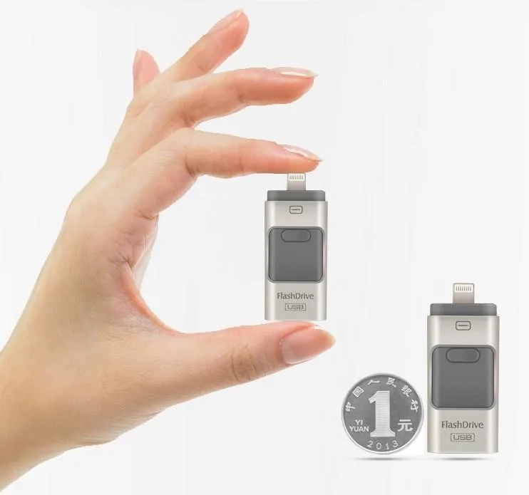 Для Молнии flash drive 8 ГБ 16 32 64 128 Usb Pen Drive Otg Flash iphone 5/5s/6/6 s Plus/ipad memory | Компьютеры и офис