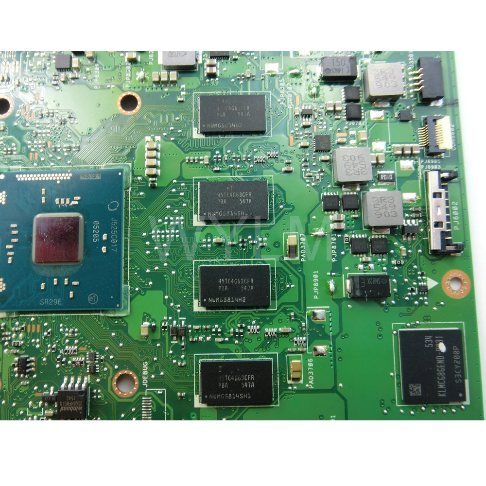 Материнская плата E403SA системная BD._ 4G/N3700U EMMC 64G на плате N3700 процессор 4G памяти SSD