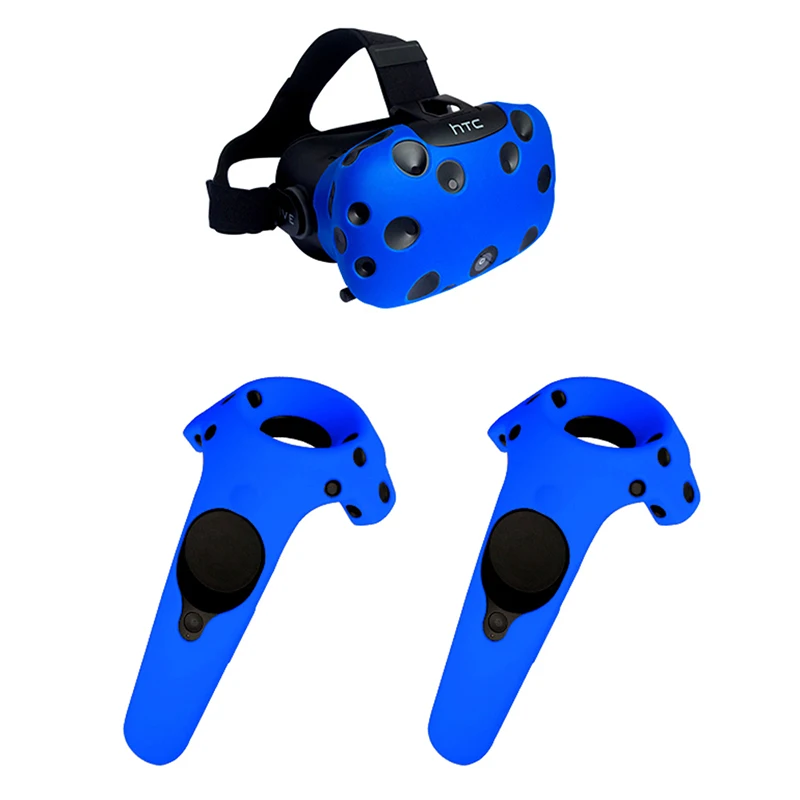 Для htc Vive гарнитура VR силиконовый чехол VR очки шлем контроллер ручка чехол кожа оболочка Виртуальная реальность аксессуары