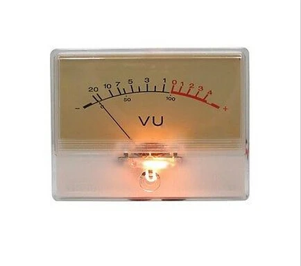 VU meter DB выравниватель уровня усилитель шасси аудио предусилитель с подсветкой |
