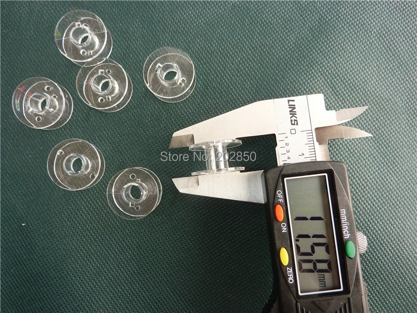 Шпуля для бытовой швейной машины прозрачные пластиковые шпули 10 шт./лот высота 11