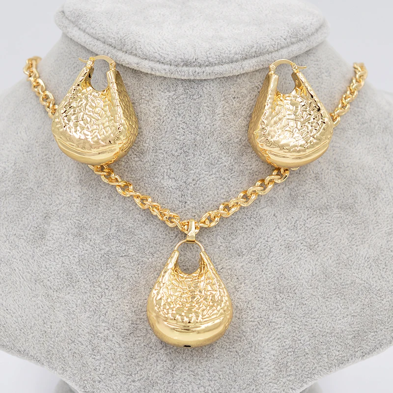 Солнечный Jewelry большие круглые Для женщин модные серьги Подвеска Ожерелье для Ювелирное Украшение в подарок на день рождения наборы медный замок для вечерние свадебные