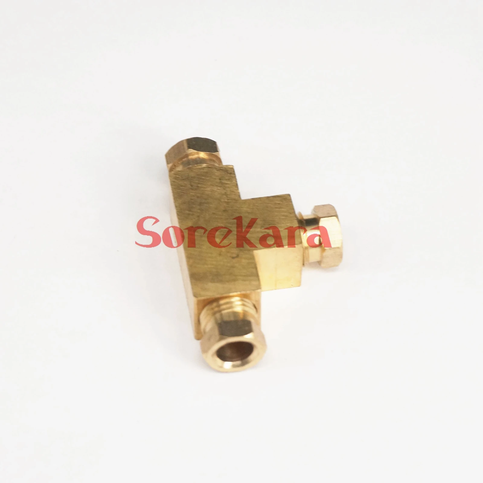 Латунный компрессионный Соединитель с наружным диаметром 6 мм фитинг для труб