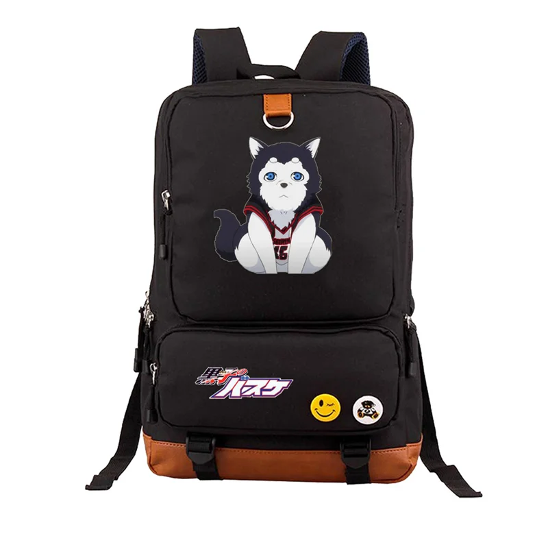 Аниме Kuroko без корзины с номером мяча для мальчиков и девочек Школьный рюкзак