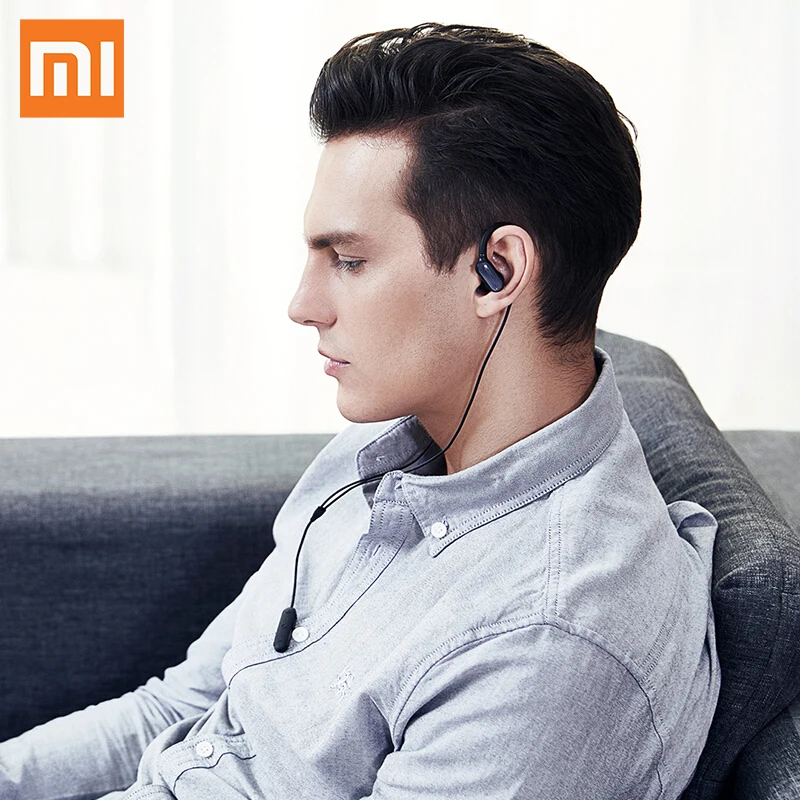Оригинальные Xiaomi Mi Спортивные Bluetooth Наушники 4 1 музыкальные наушники Mic IPX4