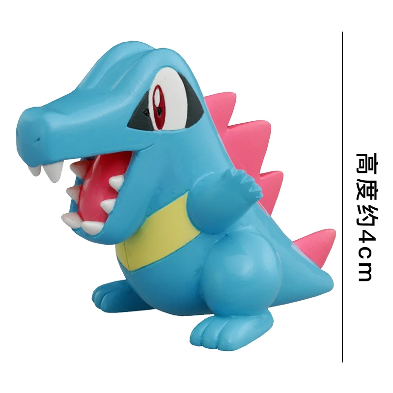 Мини-игрушка Takara Tomy Pokemon Moncolle-EX Sun Moon 4 см коллекция игрушек фигурка Totodile новинка в