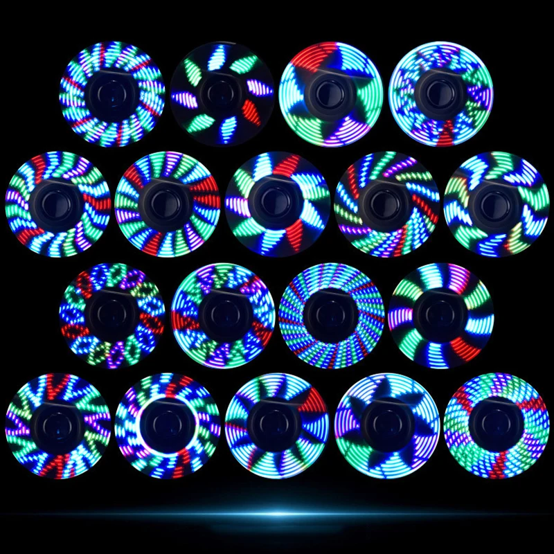 USB Зажигалка Spinner игрушечный гироскоп без газа пальцевая Игрушка Гироскоп флэш Tri