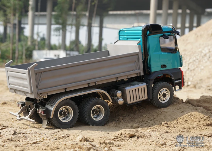 1/14 гидравлический Трехходовой самосвал Benz3348 полный привод 6X6 с высоким крутящим моментом грязевая головка не содержит кабины модель грузовика Tamiya RCLESU
