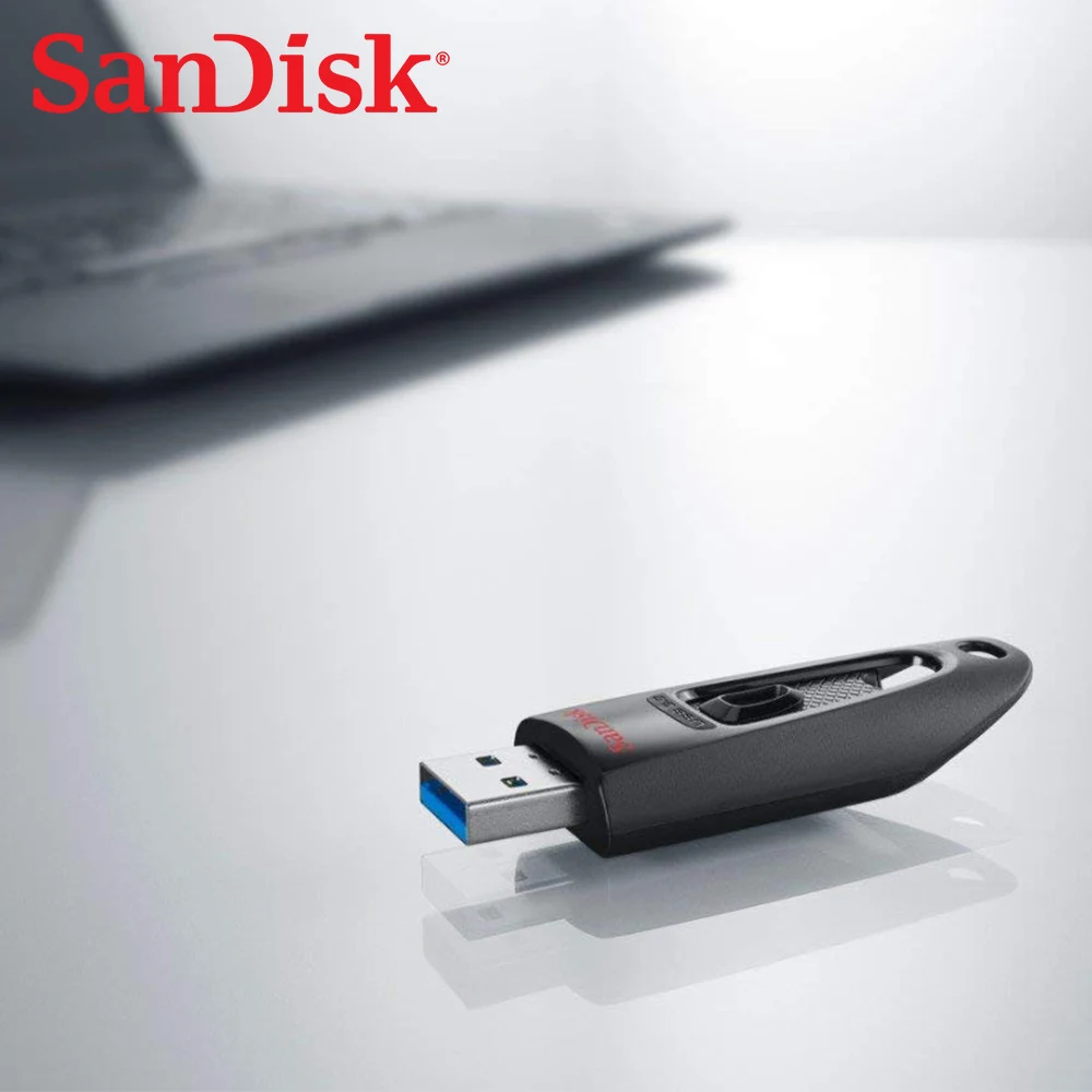 Флеш-накопители SanDisk, 16 ГБ, 32 ГБ, 64 ГБ, 128 ГБ, 256 ГБ, флеш-накопители, флеш-накопители, USB 3,0, ультра флеш-накопитель, USB ключ, u-диск для ПК