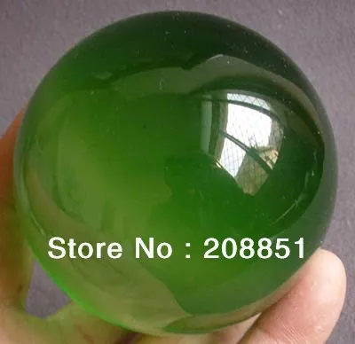 2.9 &quotкрасивый зеленый CAT EYE хрустальный шар BALL ИСЦЕЛЕНИЕ Китай оптовая цена