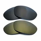 Черные и бронзовые Золотые Зеркальные поляризованные Сменные линзы для прямой куртки 2007 в оправе 100% UVA  UVB