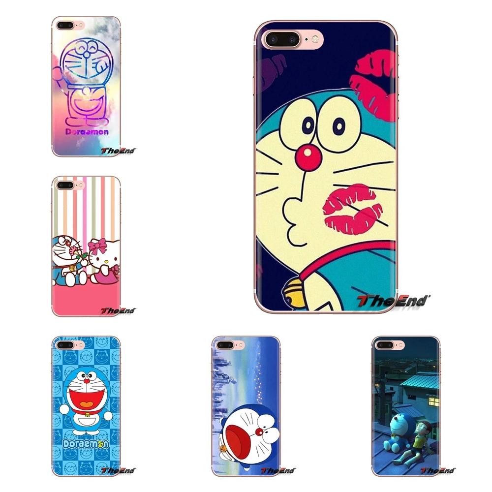 Силиконовый чехол для LG G3 G4 Mini G5 G6 G7 Q6 Q7 Q8 Q9 V10 V20 V30 X Power 2 3 K10 K4 K8 2017 Nobita Nobi Doraemon Blue Cat |