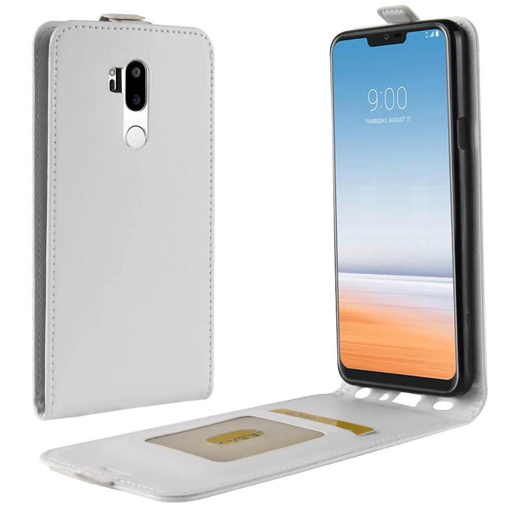 Магнитный кожаный флип-чехол для телефона baisxst LG G7 легкий Ультратонкий чехол