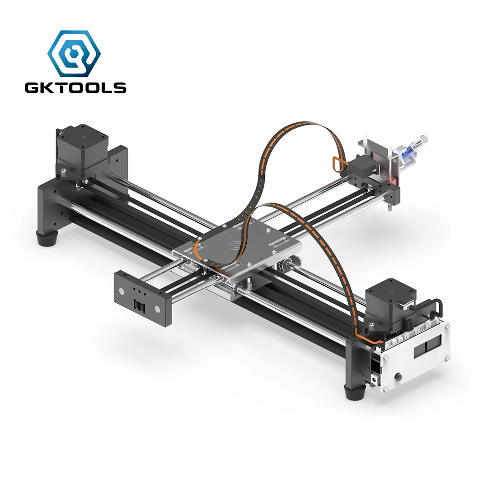 GKDraw X3 Pro DIY все металлические Corexy XY GRBL плоттер Drawbot машина для рисования набор букв робот ЧПУ пишущий Робот Игрушки