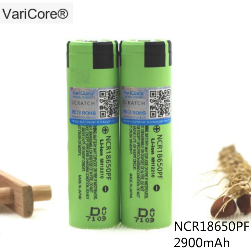 4 PCS. original 18650 3.7V 2900mAh lithium Rechargeable batteries NCR18650PF 10A of the electronic cigarette | Электроника