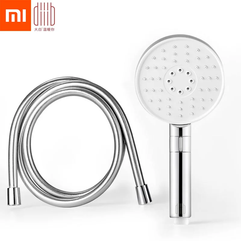 Xiaomi Mijia Diiib, 3 режима, ручная насадка для душа, набор, 360 градусов, 120 мм, 53 отверстия для воды, с ПВХ, Matel, мощный массажный Душ