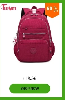 TEGAOTE, женский рюкзак для девочек-подростков, нейлоновые рюкзаки, Mochila Feminina, женский рюкзак для путешествий, школьный ранец, женская сумка