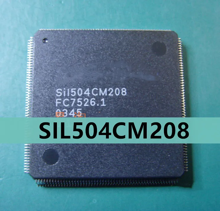 100% новый и оригинальный SIL504CM208 SIL 504CM208 SIL504CMG208 QFP 208|Запасные части| |