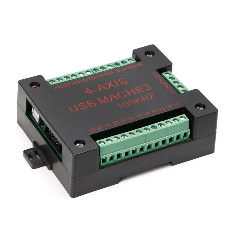 ЧПУ USB MACH3 100 кГц коммутационная плата 4 оси Интерфейс драйвер контроллер