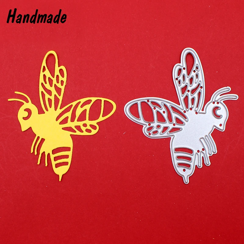 Пчела металлическая сталь высечки штампы для DIY Скрапбукинг Фотоальбом