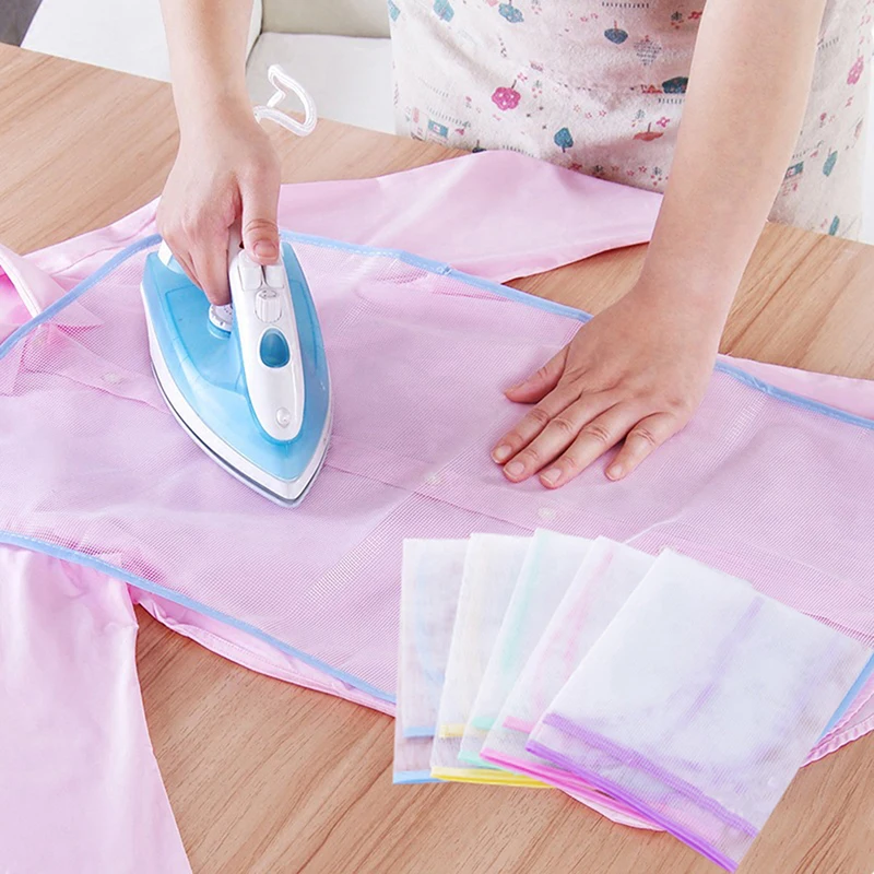 1pc Accessories Ironing Cloth Guard Board Cover Protective Press mesh cloth forProtect Delicate Garment Clothes Home | Дом и сад