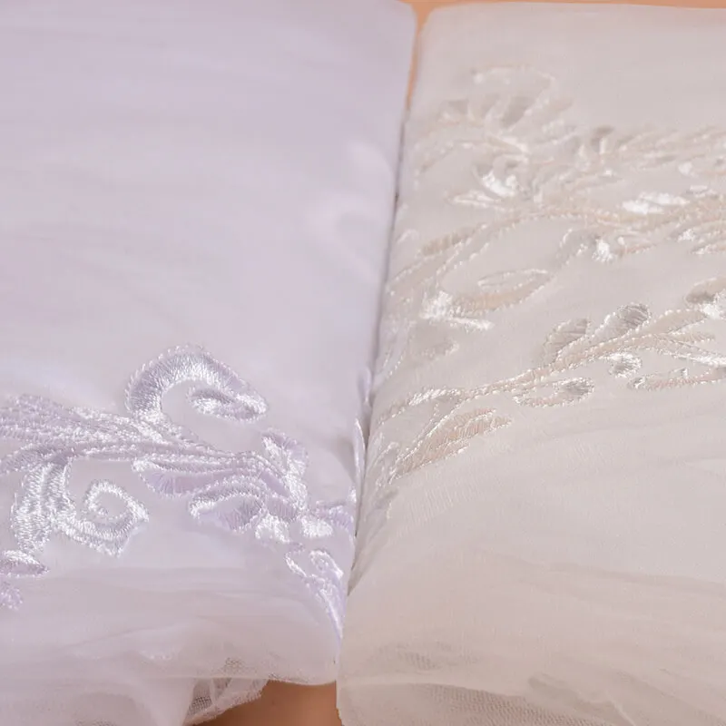 Свадебные аксессуары свадебная фата 3 м с расческой кружевная кромка для собора