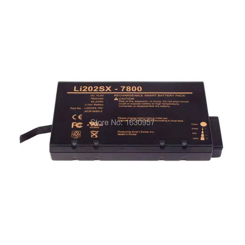 Высококачественная импортированная батарея Li202SX для TSI DustTrak DRX 8530 8530EP 8533 8534 8533EP