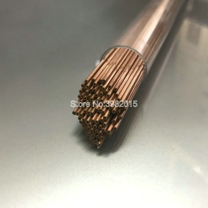 

Ziyang Brand Copper Electrode Tube Single Hole OD 1.3*400mm for WEDM Drilling Machine