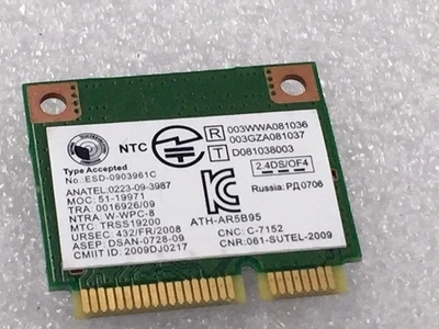 SSEA новая сетевая карта для Atheros AR5B95 AR9285 беспроводная Wi-Fi lenovo G455 G455A G460 Z380 Z385 Z580 Z585 |