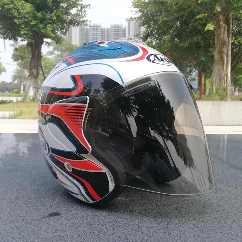 Мотоциклетный полушлем гоночный противотуманный защитный шлем Casco Kask унисекс
