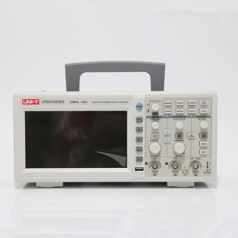 Цифровой осциллограф Uni T UTD2102CEX 1G 100 МГц обновленный от UTD2102CEL|digital storage oscilloscope