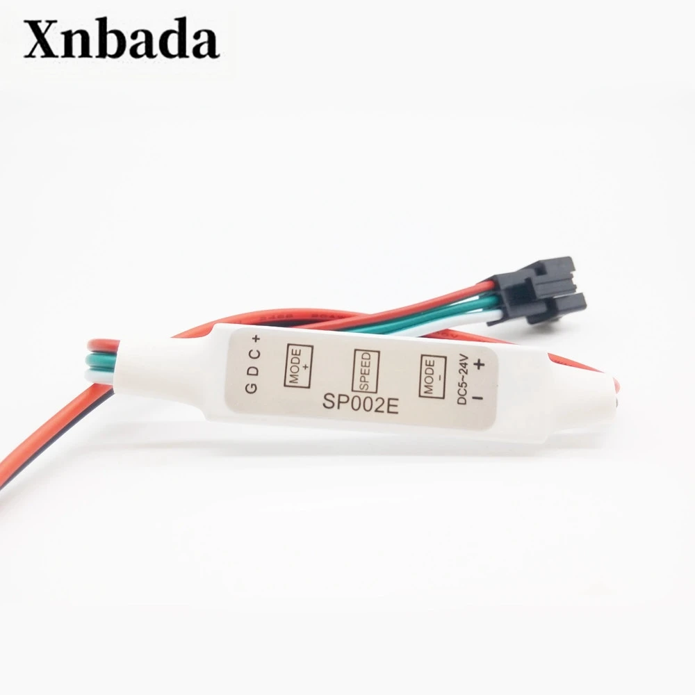 DC5-24V SP002E Mini 3 клавиши RGB Led контроллер пикселей цвет мечты для WS2811 WS2812B SK6812 UCS1903 16703