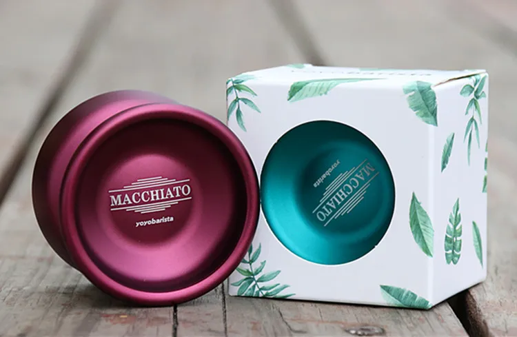 Новое поступление MACCHIATO-yoyobarista yoyo для профессионального 6061 металлического йо-йо конкурса YOYO 1A йо-йо