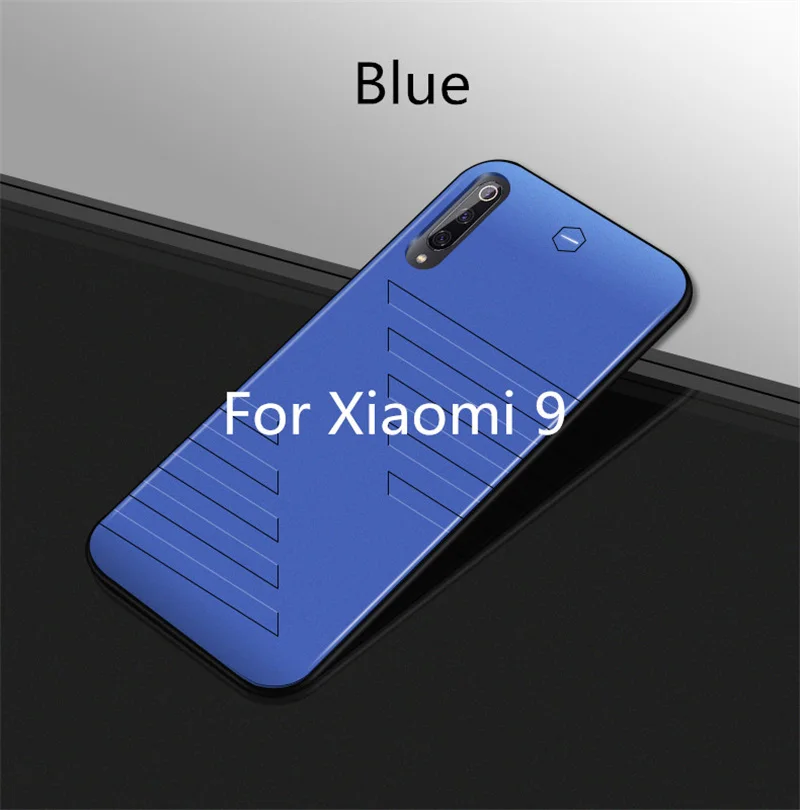 NTSPACE зарядное устройство чехол для Xiaomi Mi 9 power Case 6800 мАч ультра тонкий портативный Банк питания зарядная крышка расширенная батарея - Цвет: Blue