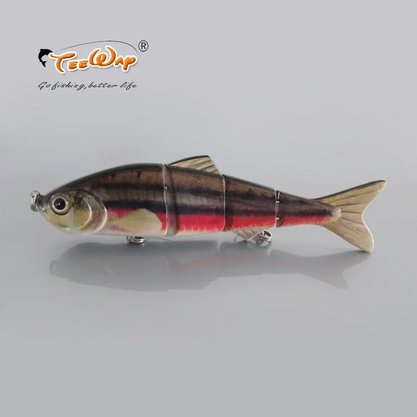 

New Product Fishing Lure 4 Segment Swimbait Crankbait Hard Bait Slow 35g 15cm Fishing hook Fishing Tackle FL4-LM02