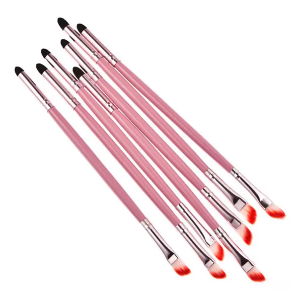 Многофункциональная розовая двухголовая губка карандаш для теней тени век +