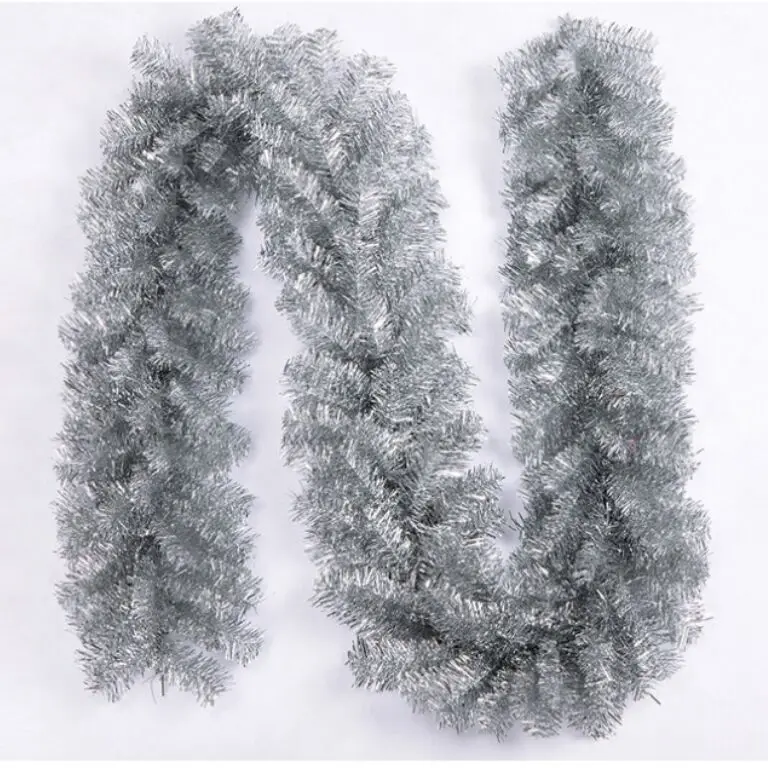 

2.7m Christmas garland Silver Christmas rattan Christmas decoration supplies Christmas decorations for home