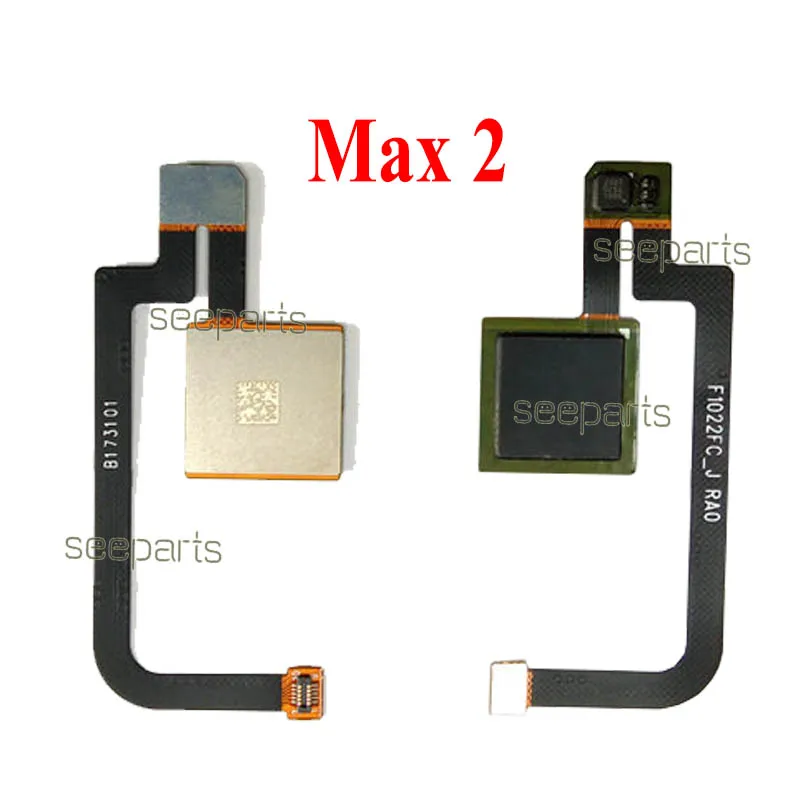 Кнопка датчика отпечатков пальцев для Xiaomi Mi MAX 3 кнопка распознавания сканер